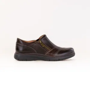 Clarks Certina Pure (Women's) - Dark Brown Leather sporty chic