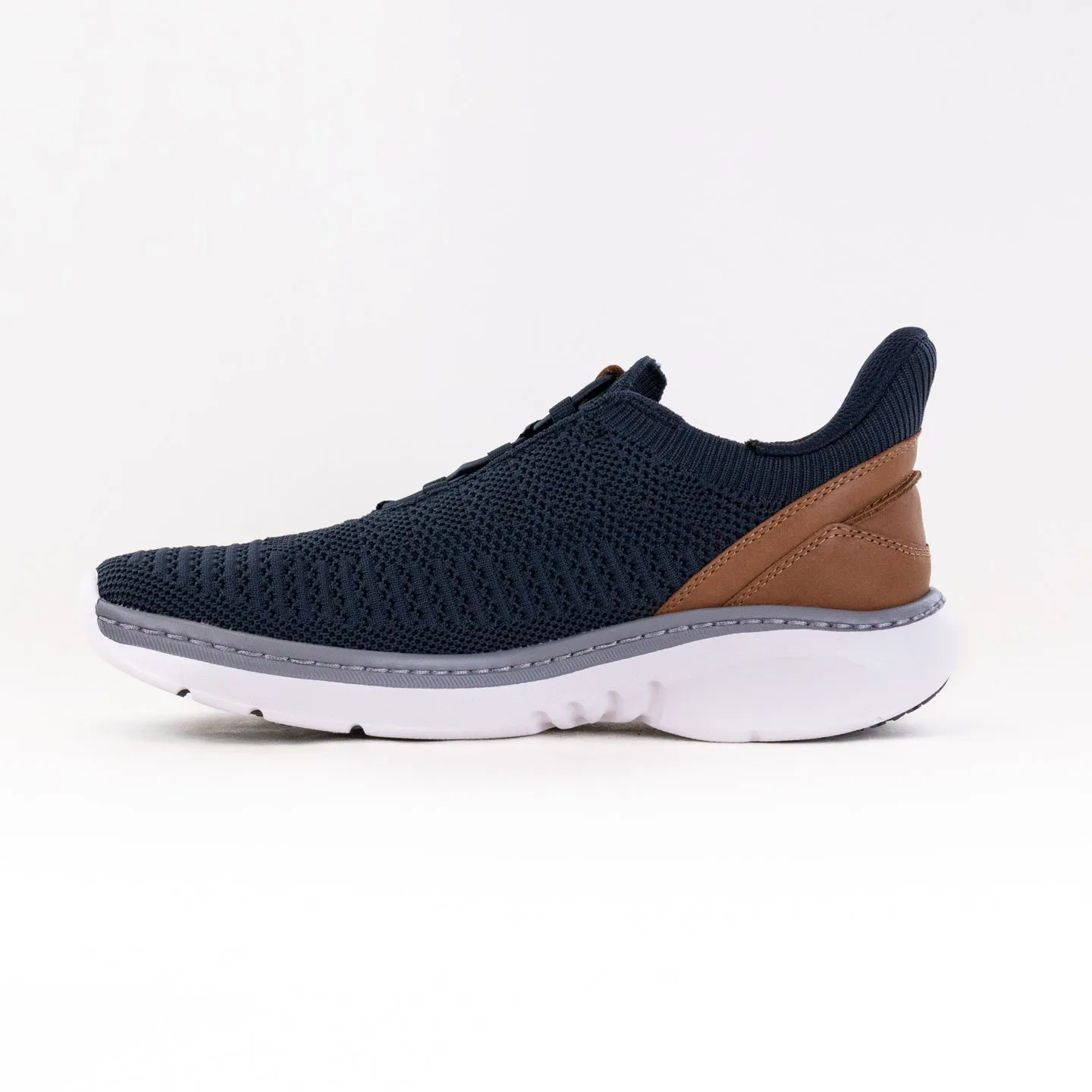 Clarks ClarksPro Lo (Men's) - Navy Knit made-to-order