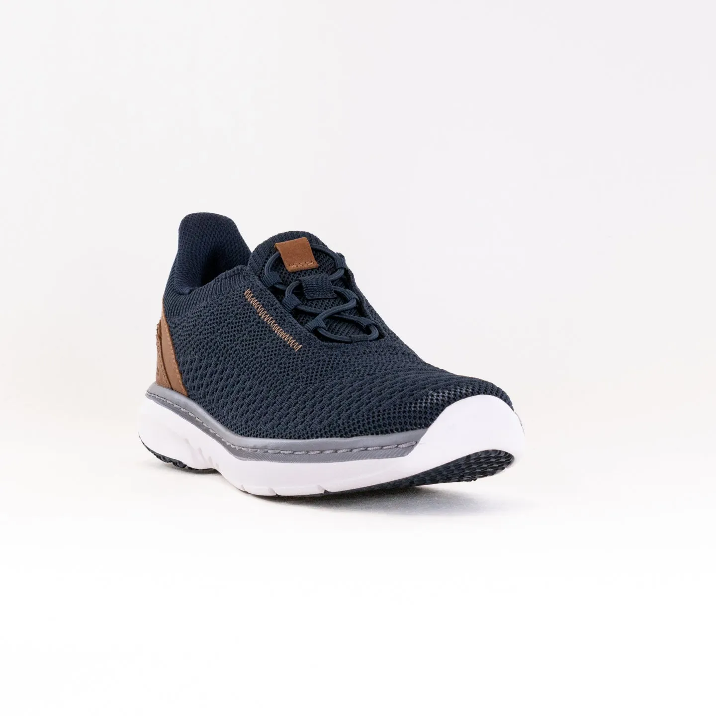 Clarks ClarksPro Lo (Men's) - Navy Knit dry zone