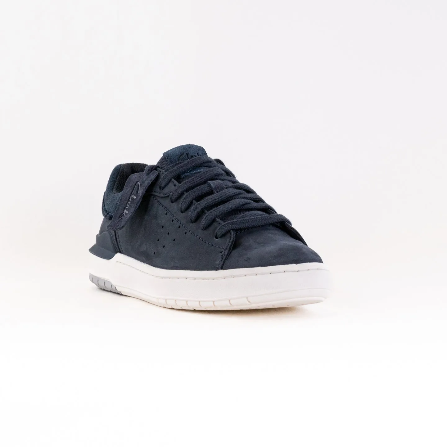 Clarks Courtlite 2 Run (Men's) - Navy Nubuck rubber base