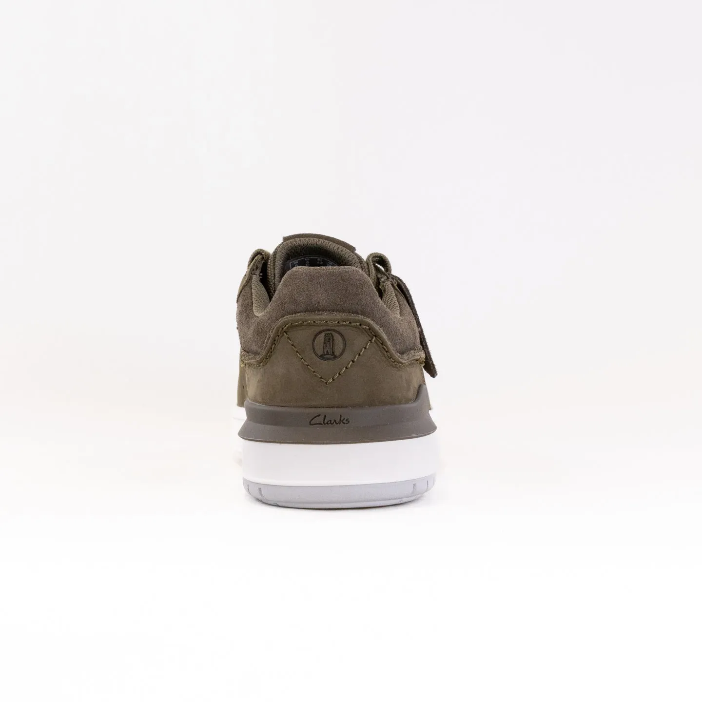Clarks Courtlite 2 Run (Men's) - Olive Nubuck ready-to-wear