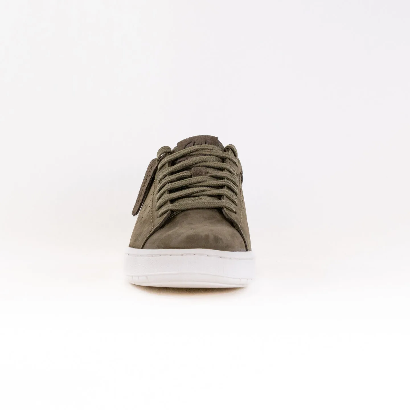 Clarks Courtlite 2 Run (Men's) - Olive Nubuck foot safety