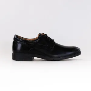 Clarks Eldredge Plain Toe Oxford (Men's) - Black Leather hike ready Clarks Eldredge Plain Toe Oxford (Men's) - Black Leather track lover