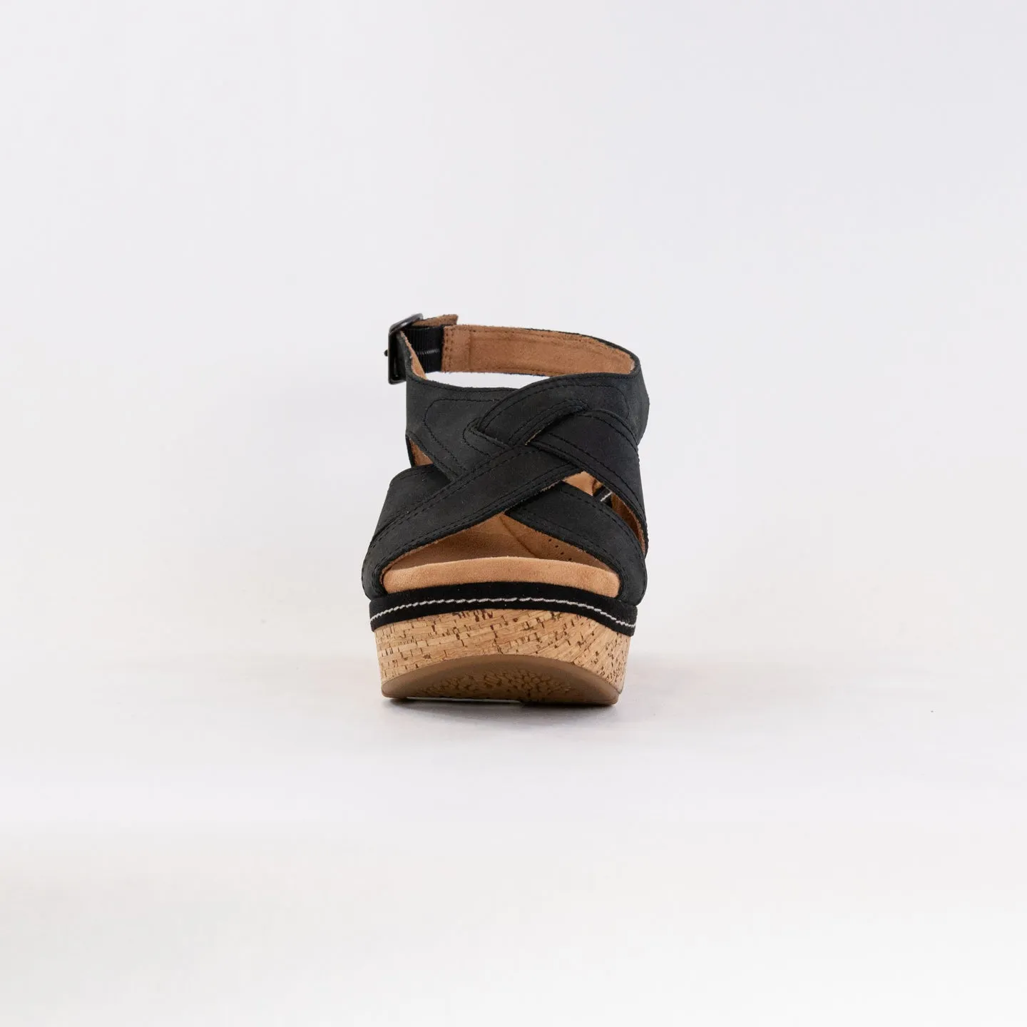 Clarks Elleri Rae (Women's) - Black Nubuck Comfy Mood