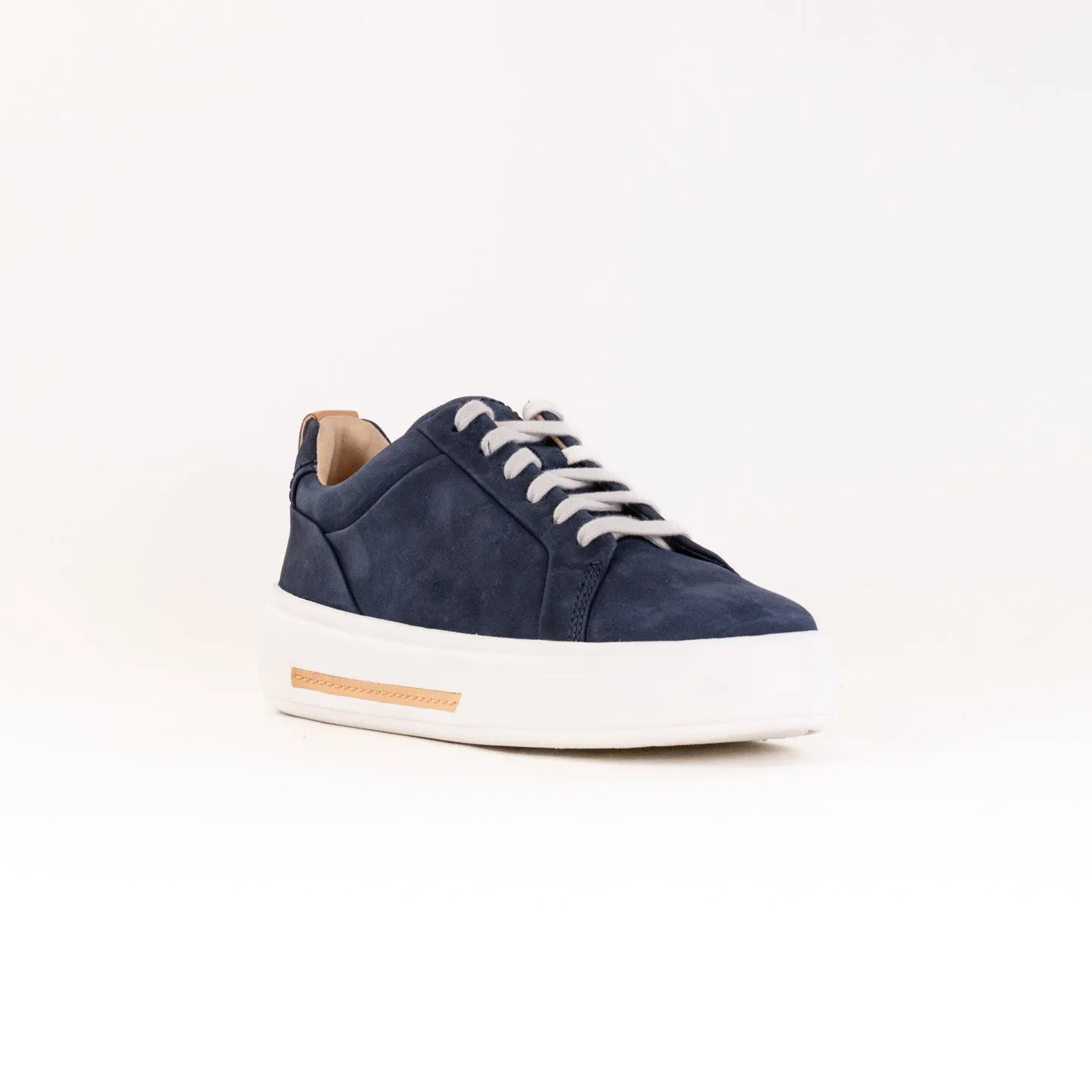 Clarks Hollyhock Walk (Women's) - Navy Nubuck firm terrain