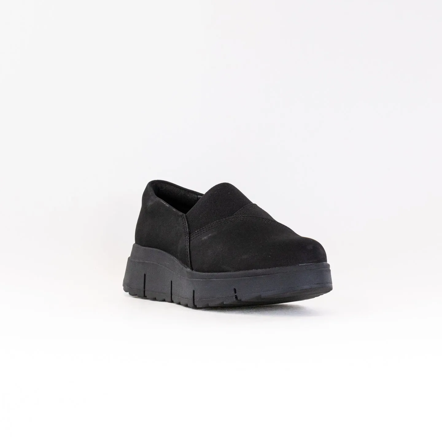 Clark's Loriini West (Women's) - Black breathable mesh