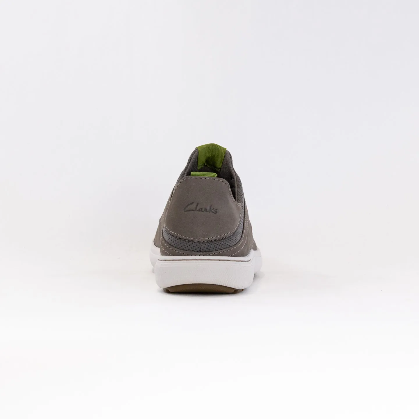 Clarks Mapstone Easy (Men's) - Dark Grey Nubuck Leather comfy fit