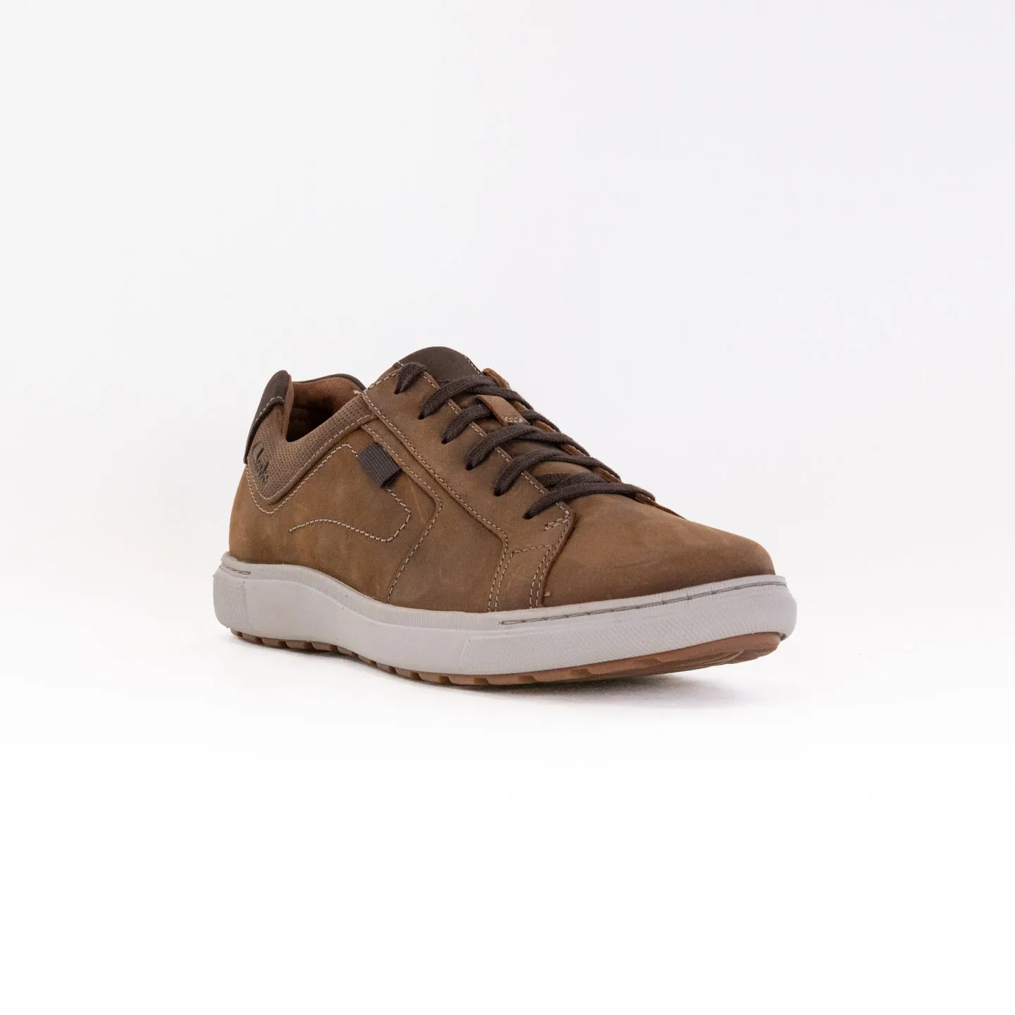 Clarks Mapstone Lace (Men's) - Beeswax Leather ground guard