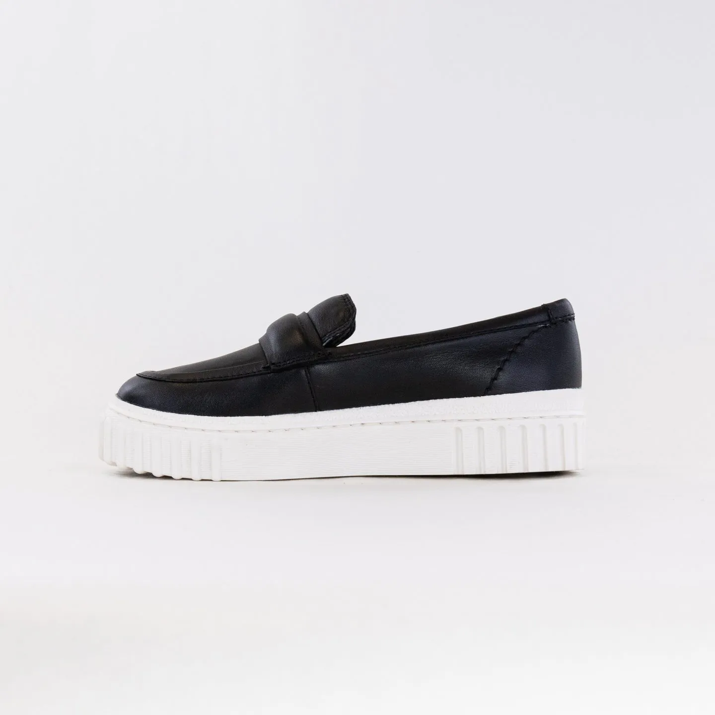 Clarks Mayhill Cove (Women's) - Black Leather rock steady