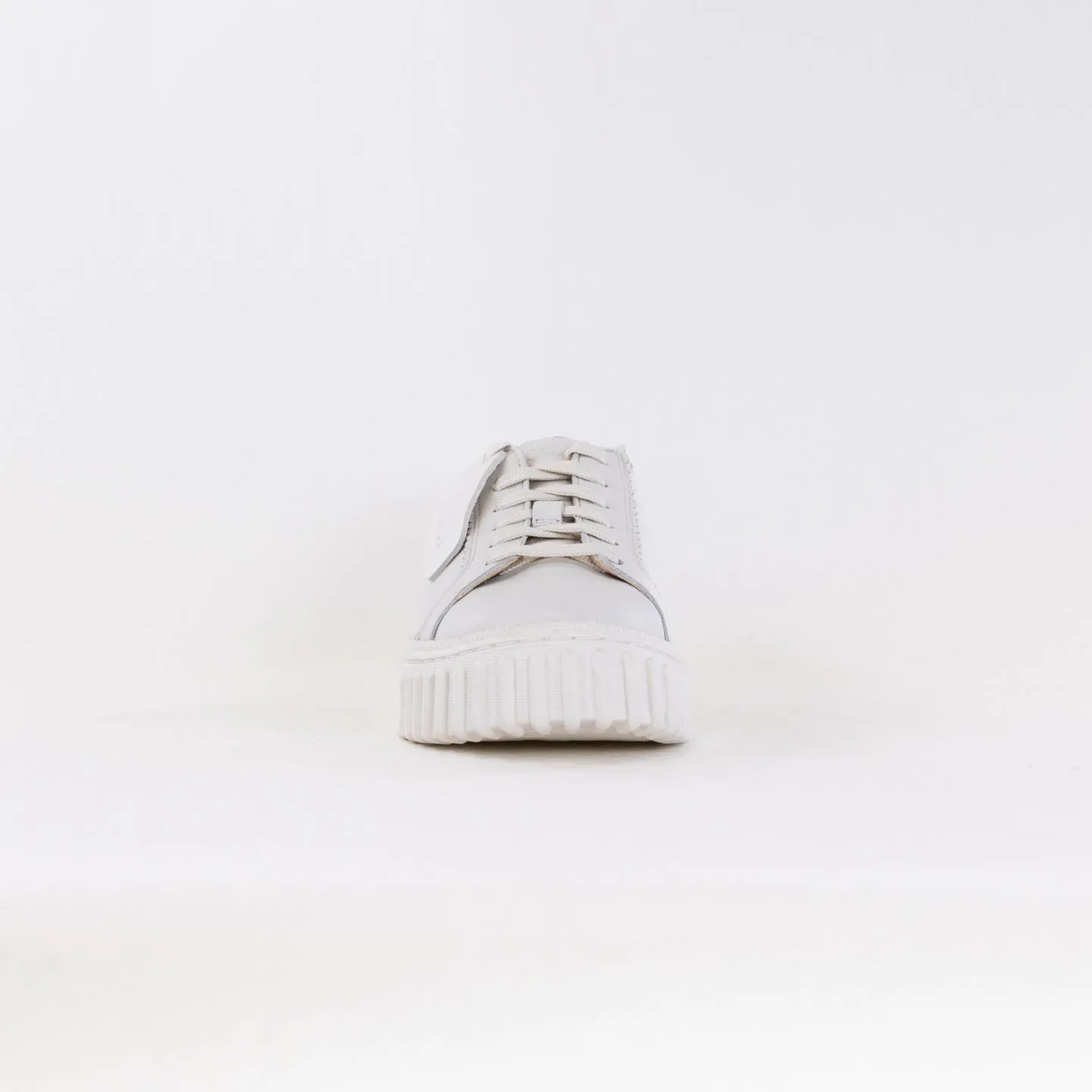Clarks Mayhill Walk (Women's) - Off White Leather mountain ready