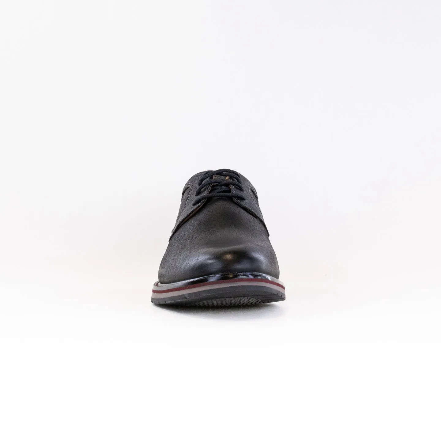 Clarks Monahan Plain Toe (Men's) - Black wet defense