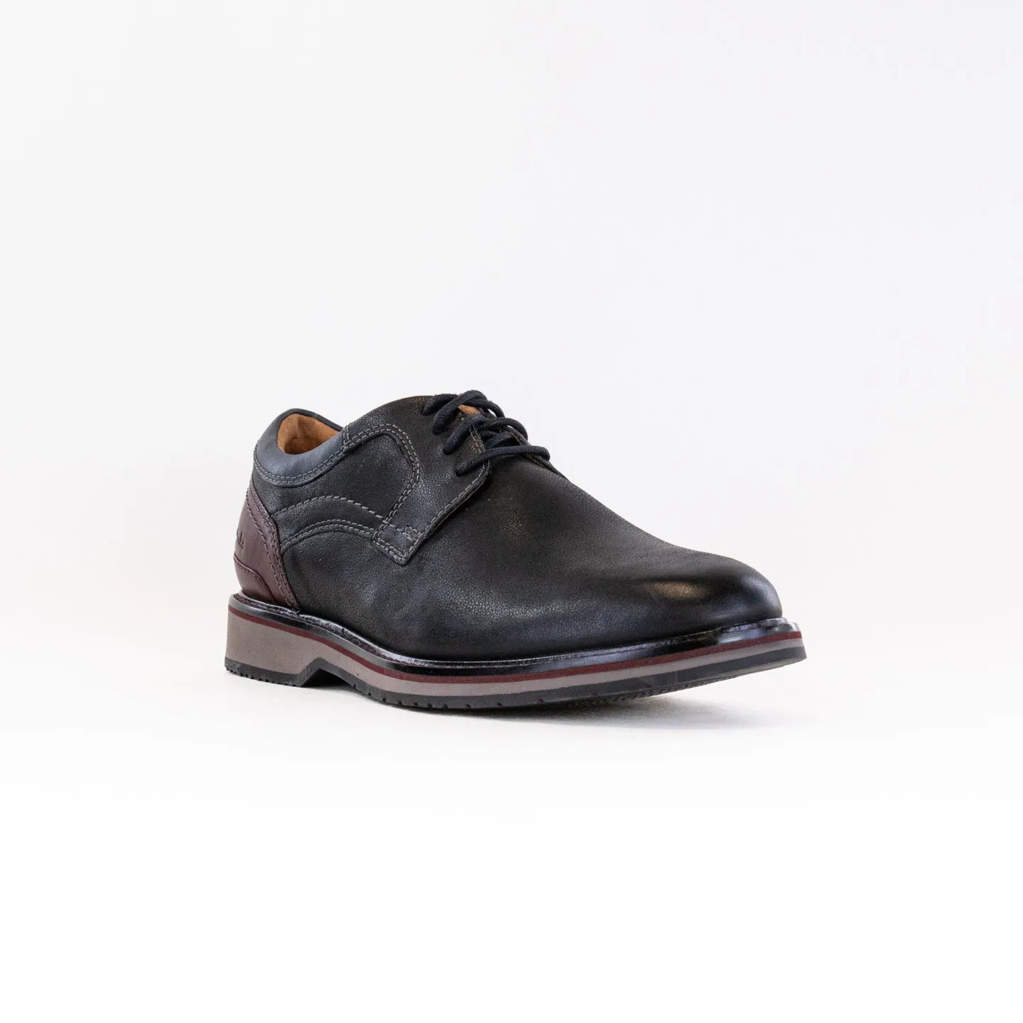 Clarks Monahan Plain Toe (Men's) - Black city trip