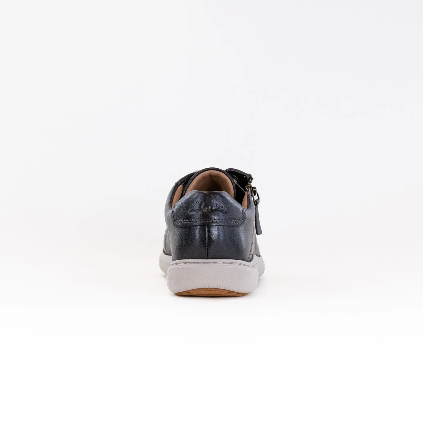 Clarks Nalle Lace (Women's) - Black Leather impact zone