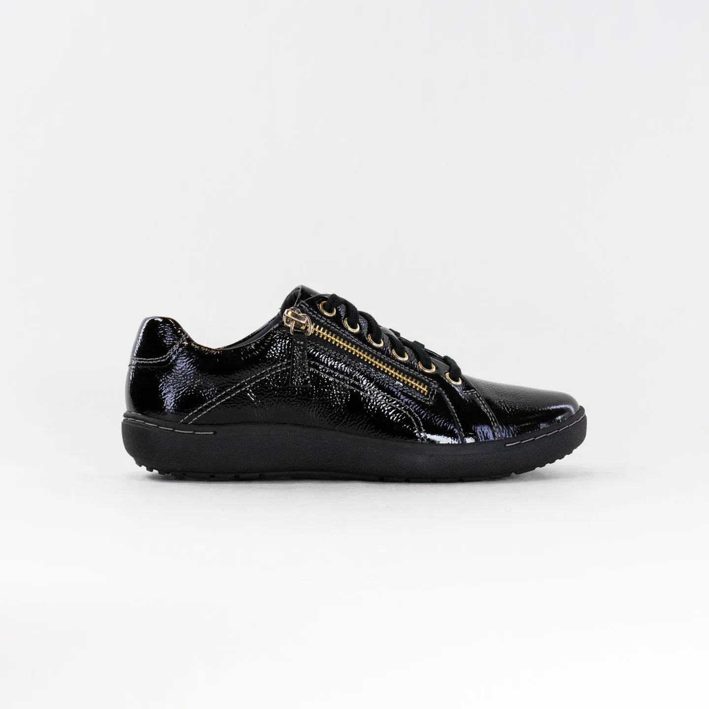 Clarks Nalle Lace (Women's) - Black Patent tough base
