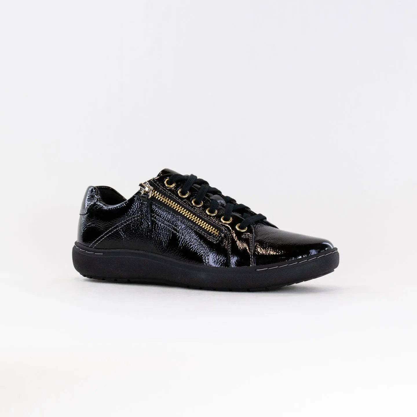 Clarks Nalle Lace (Women's) - Black Patent dry land