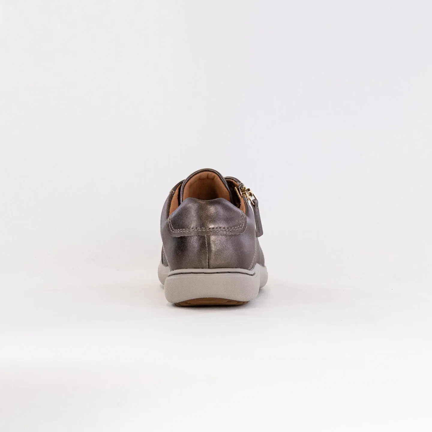 Clarks Nalle Lace (Women's) - Bronze Metallic Leather vent system