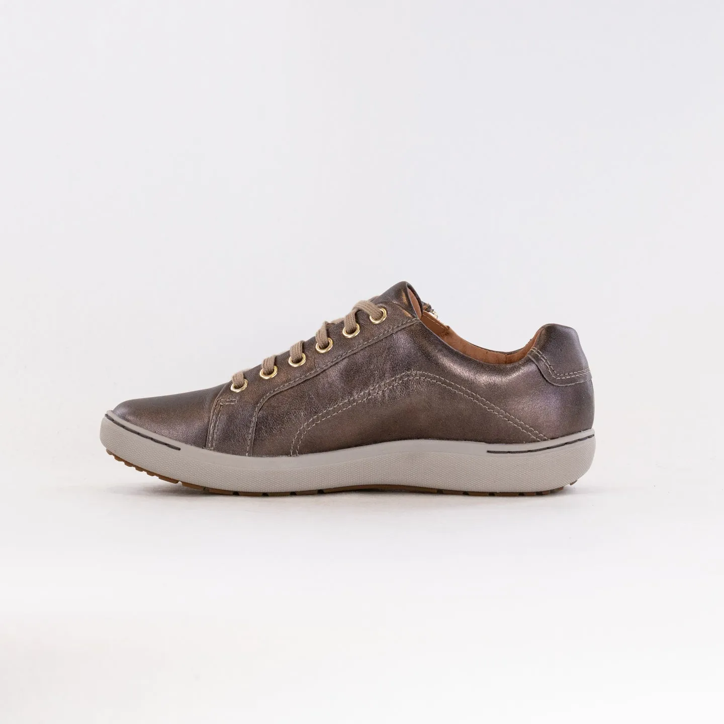 Clarks Nalle Lace (Women's) - Bronze Metallic Leather ground guard