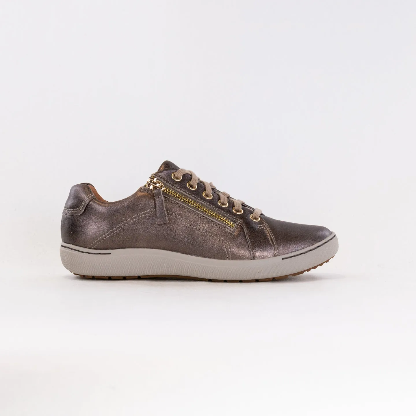 Clarks Nalle Lace (Women's) - Bronze Metallic Leather daily explore