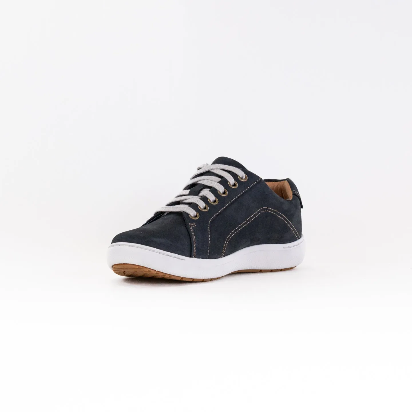 Clarks Nalle Lace (Women's) - Navy Nubuck comfy fit