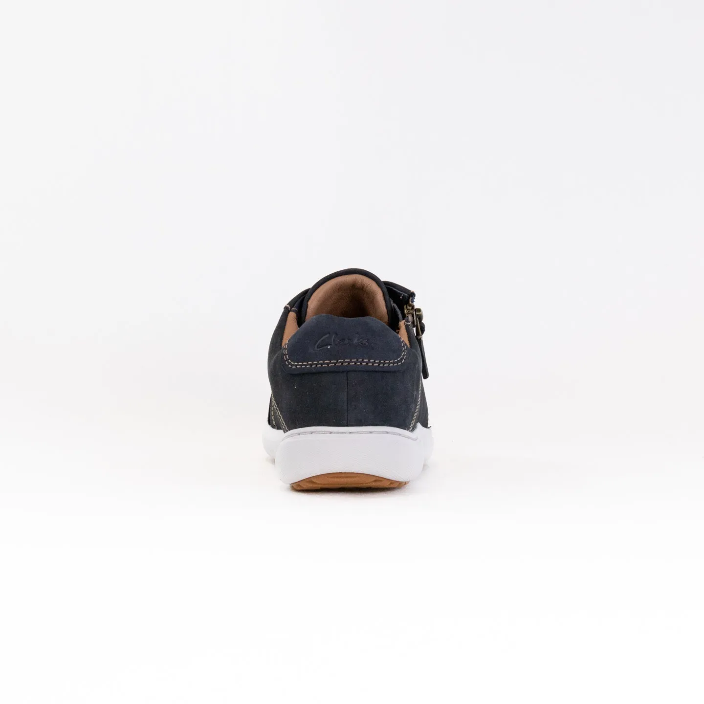 Clarks Nalle Lace (Women's) - Navy Nubuck climate shell
