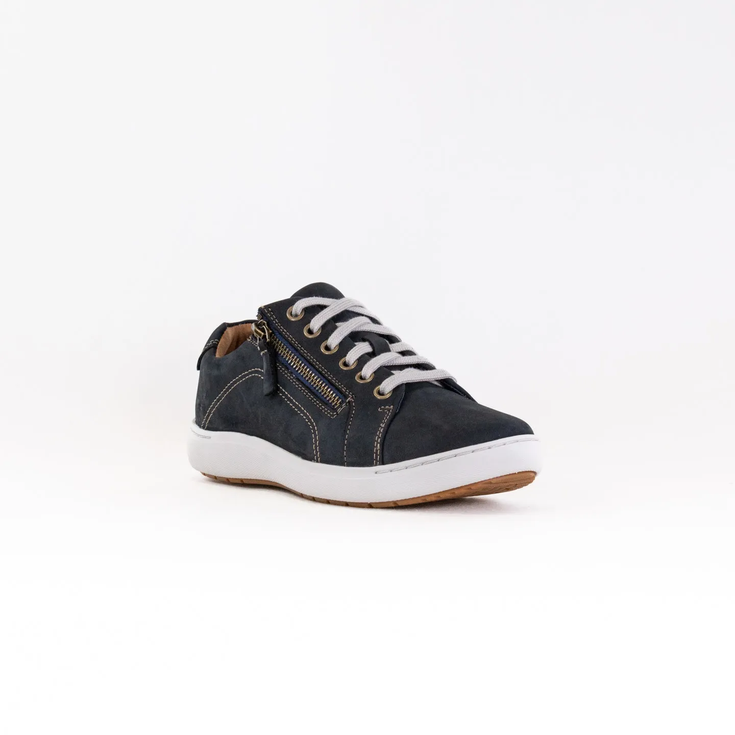 Clarks Nalle Lace (Women's) - Navy Nubuck stable foot