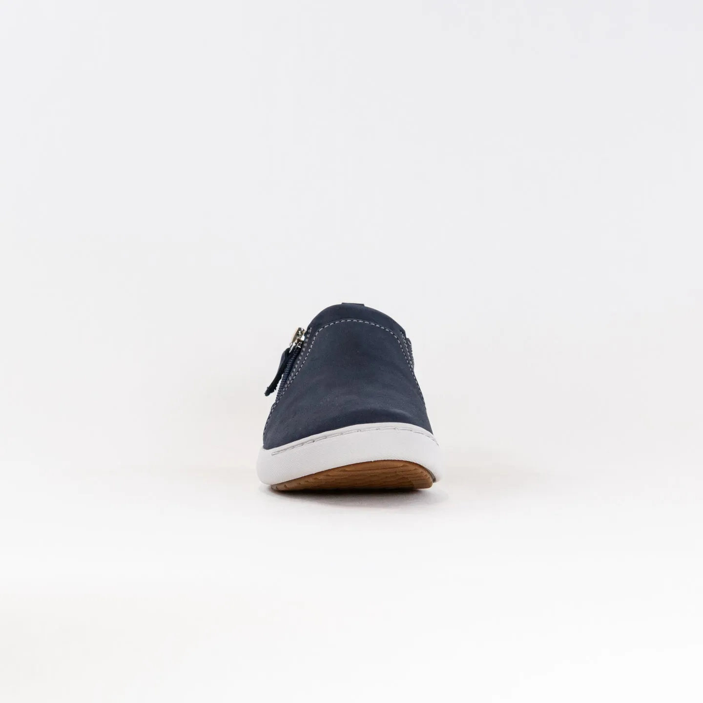 Clarks Nalle Lilac (Women's) - Navy Nubuck concrete jungle