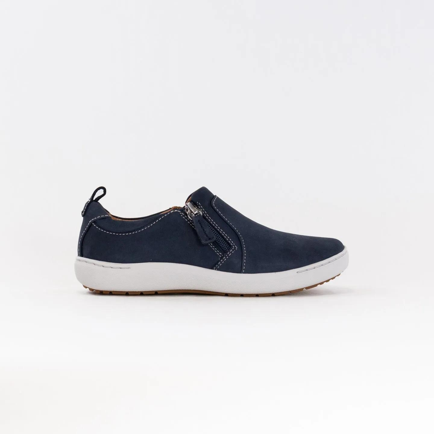 Clarks Nalle Lilac (Women's) - Navy Nubuck track lover