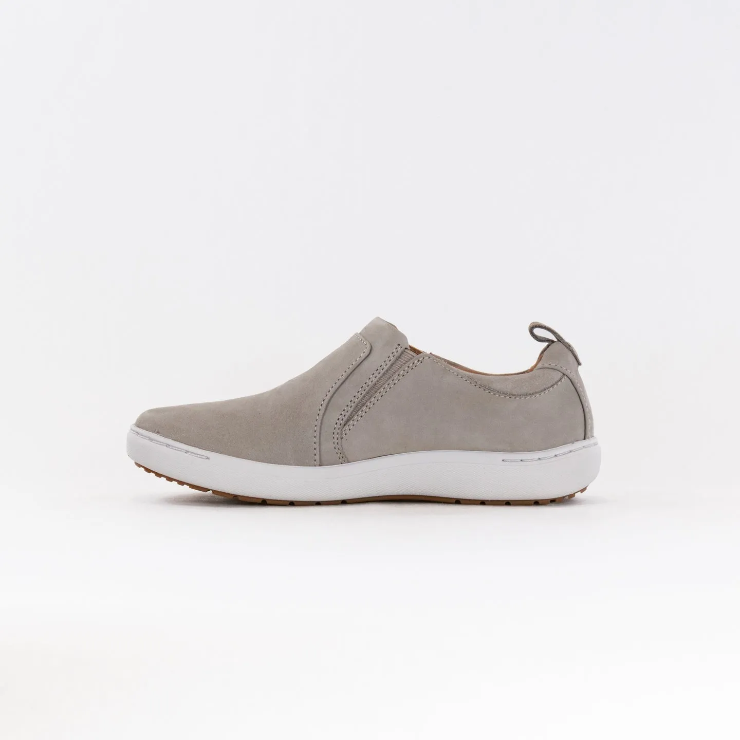 Clarks Nalle Lilac (Women's) - Stone Nubuck casual walk