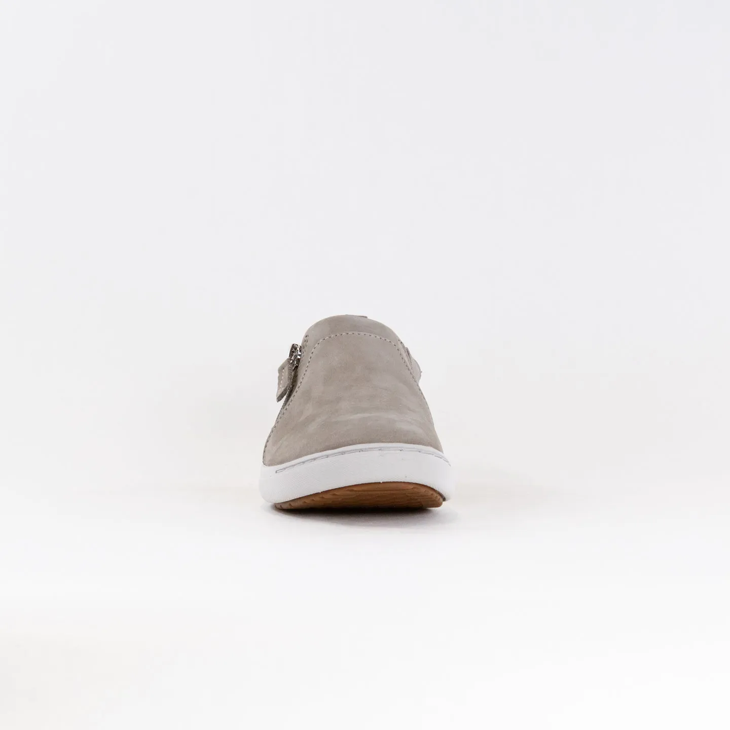 Clarks Nalle Lilac (Women's) - Stone Nubuck soft ground