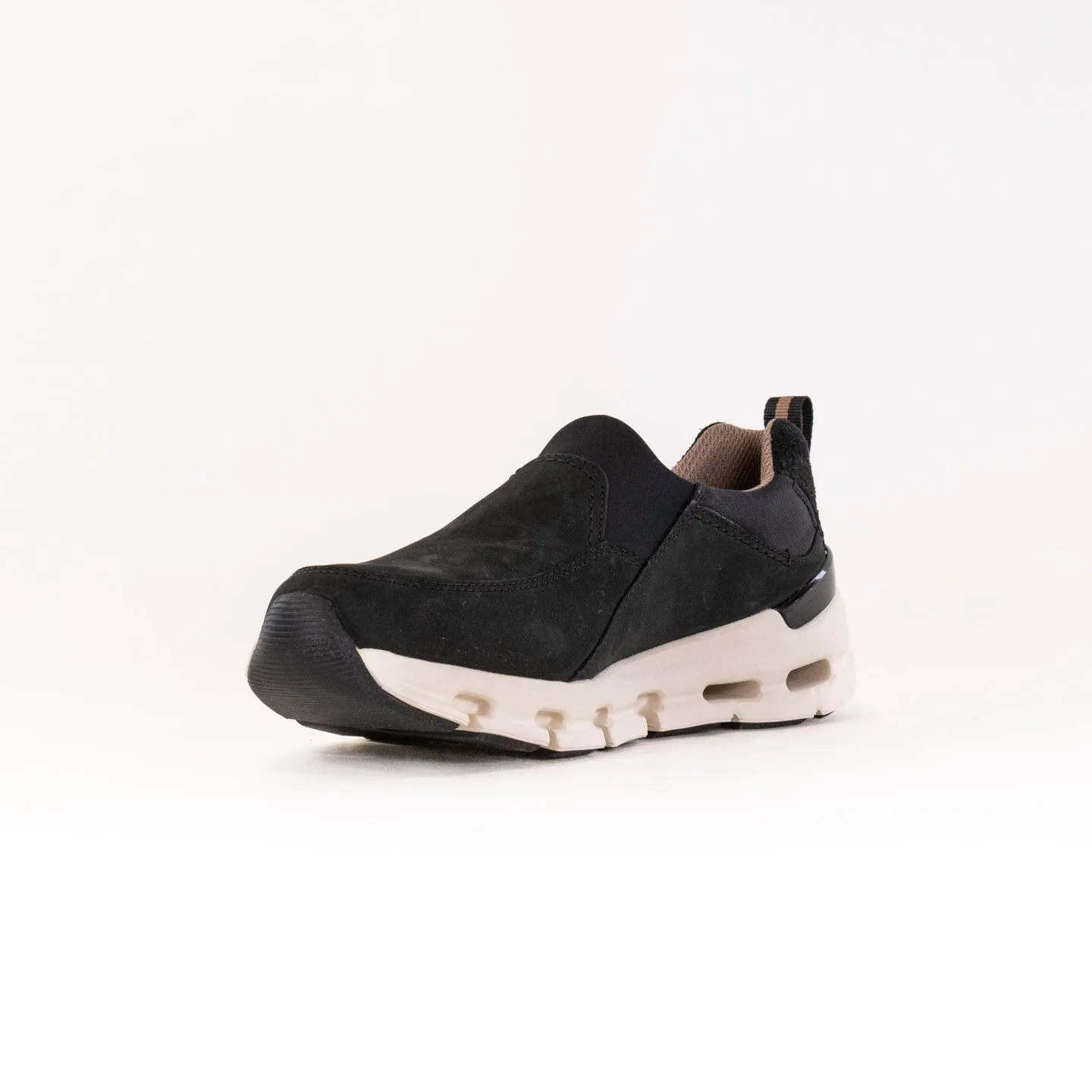 Clarks Nature X Sky Waterproof (Women's) - Black Nubuck traveler must-have