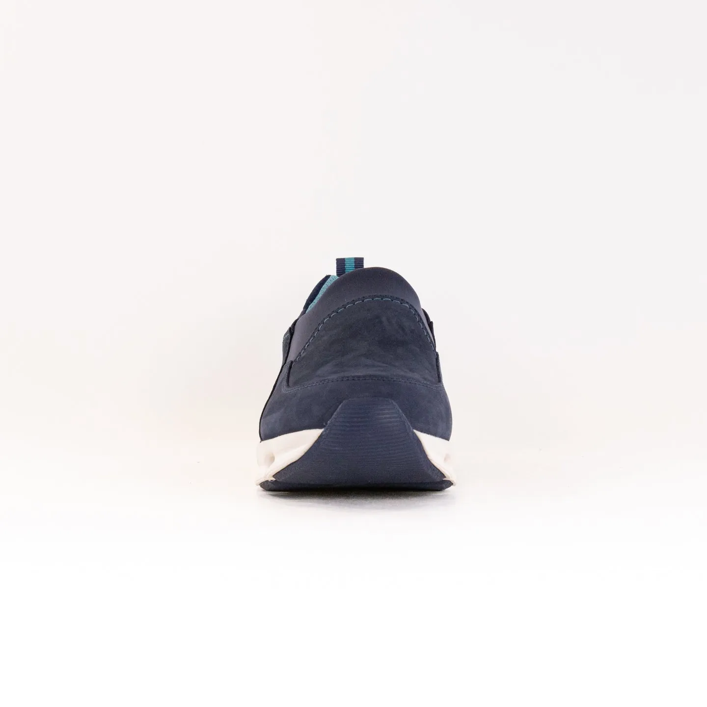 Clarks Nature X Sky Waterproof (Women's) - Navy Nubuck stable gear
