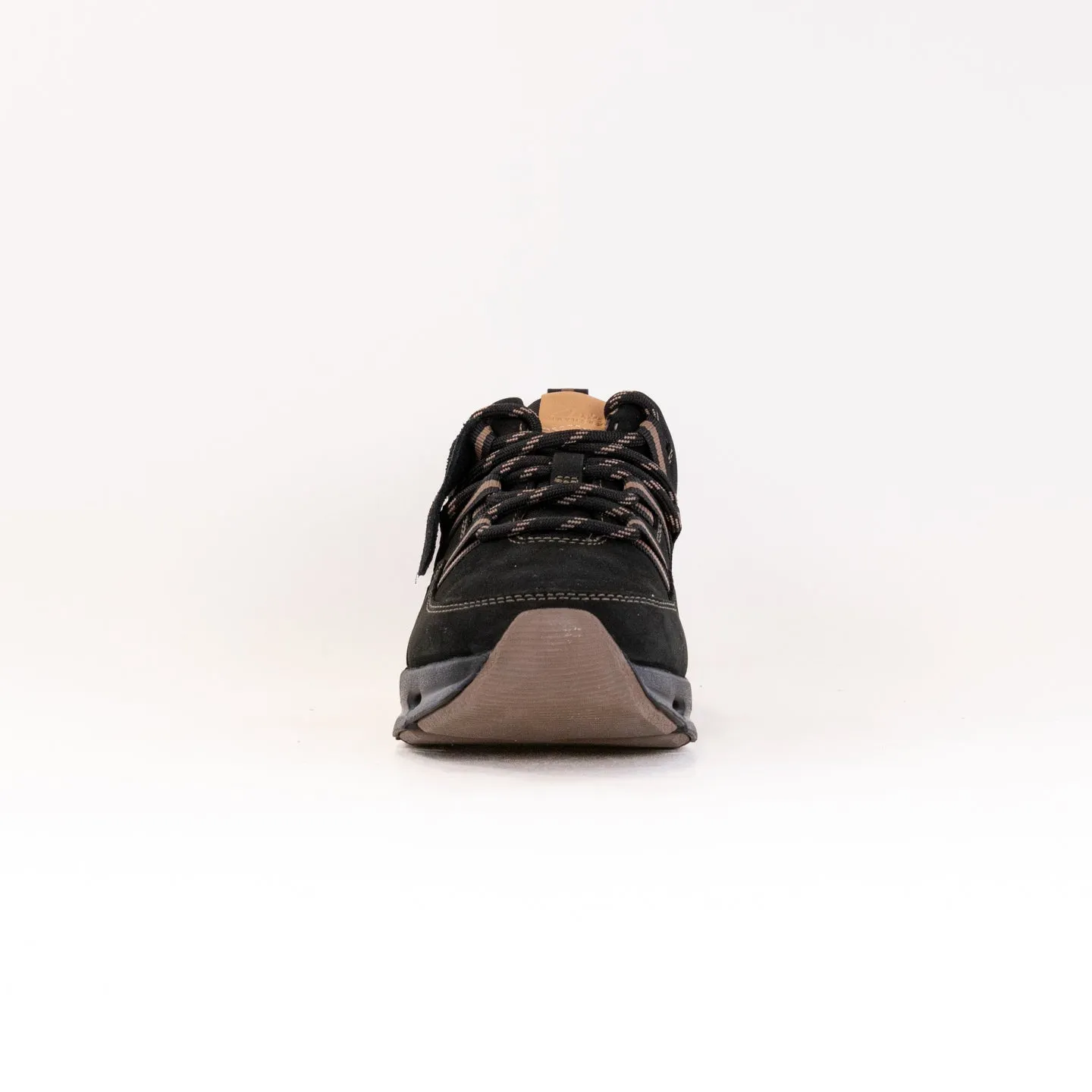 Clarks Nature X Tie Waterproof (Women's) - Black Combi Nubuck wild land