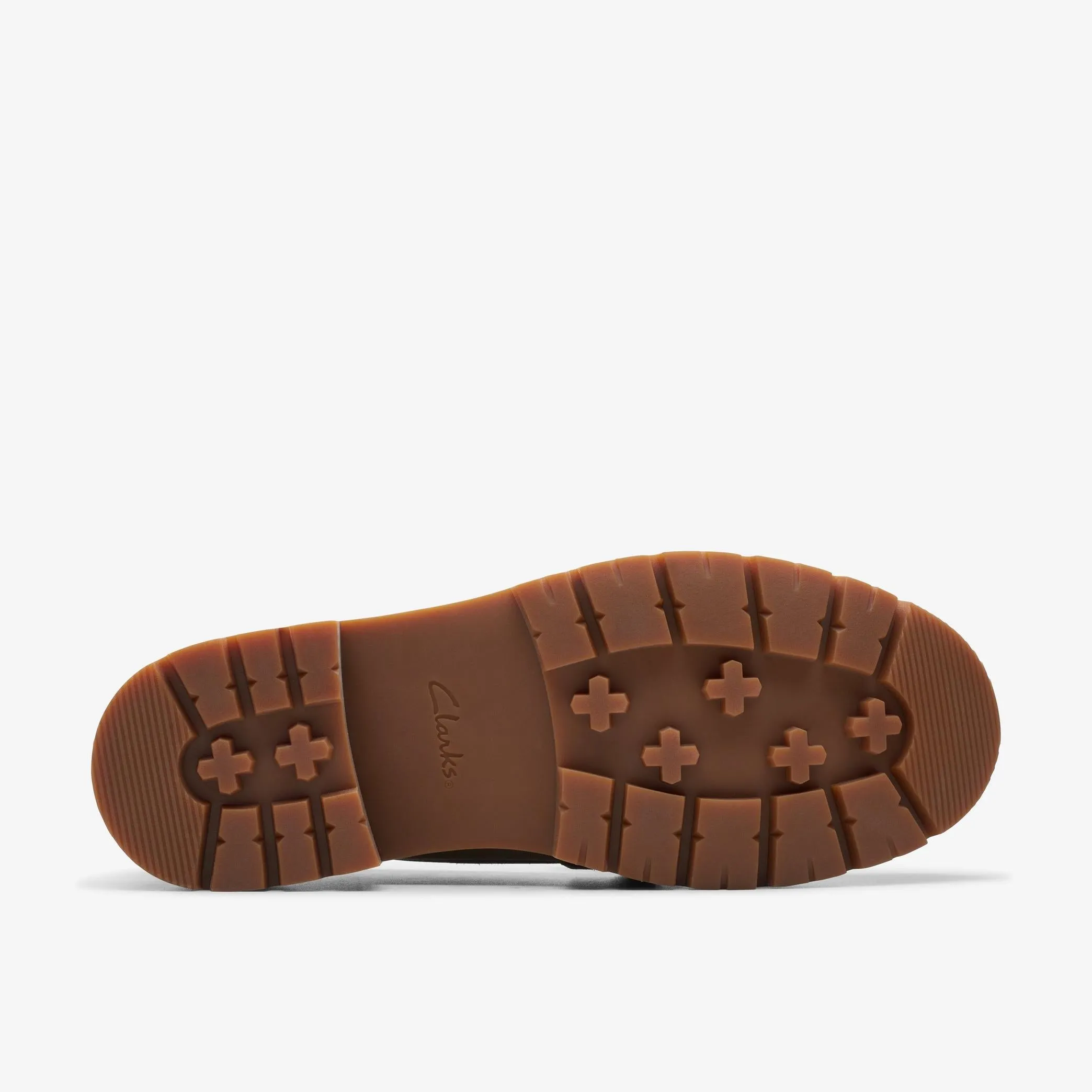 Clarks Orianna Bit (Womens) - Dark Sand Suede rock climb