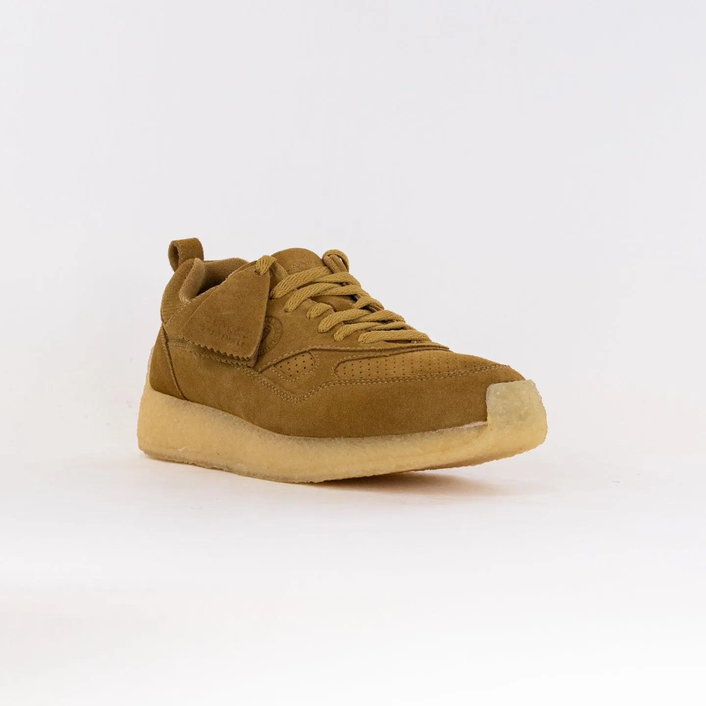 Clarks Originals Lockhill Sneaker (Men's) - Tan Suede path fit