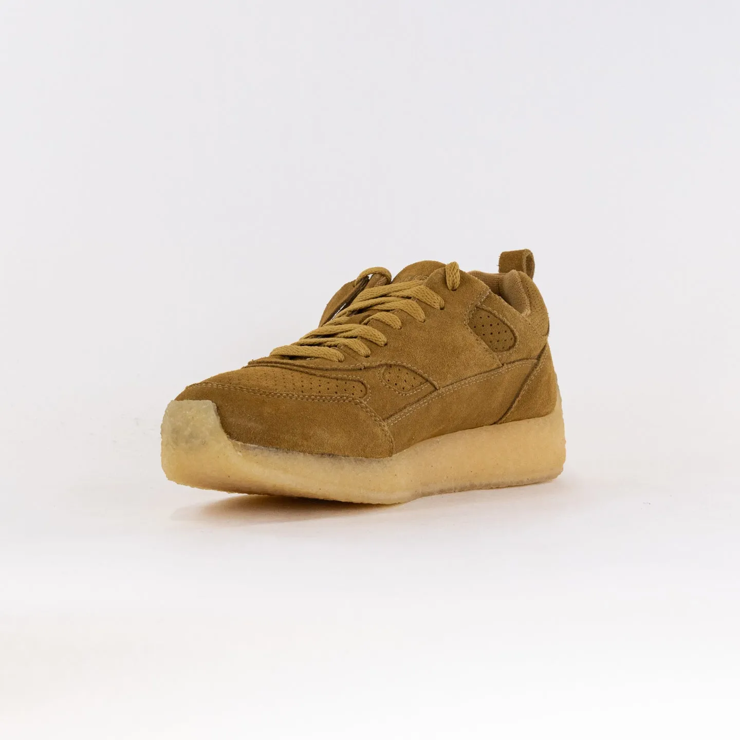 Clarks Originals Lockhill Sneaker (Men's) - Tan Suede impact zone