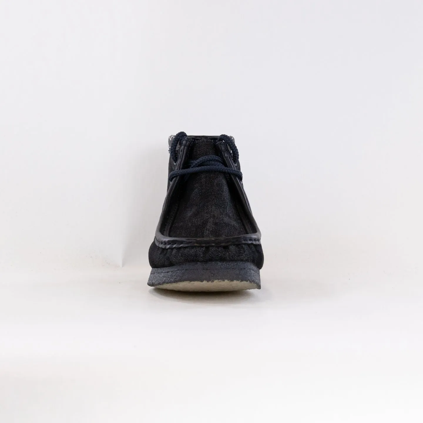 Clarks Originals Wallabee Boot (Men's) - Denim Blue Synthetic climate shell