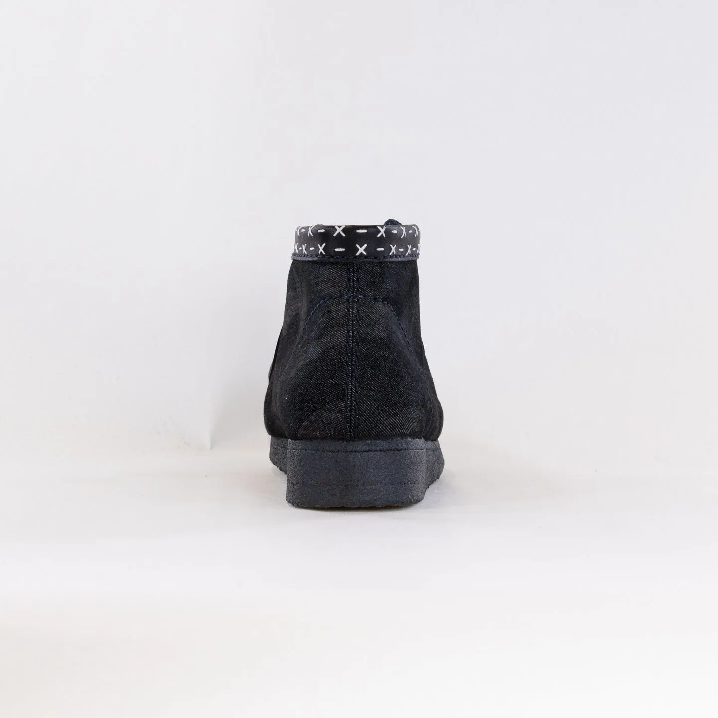 Clarks Originals Wallabee Boot (Men's) - Denim Blue Synthetic daily walking