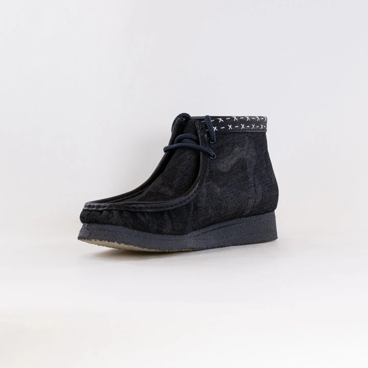 Clarks Originals Wallabee Boot (Men's) - Denim Blue Synthetic explore gear