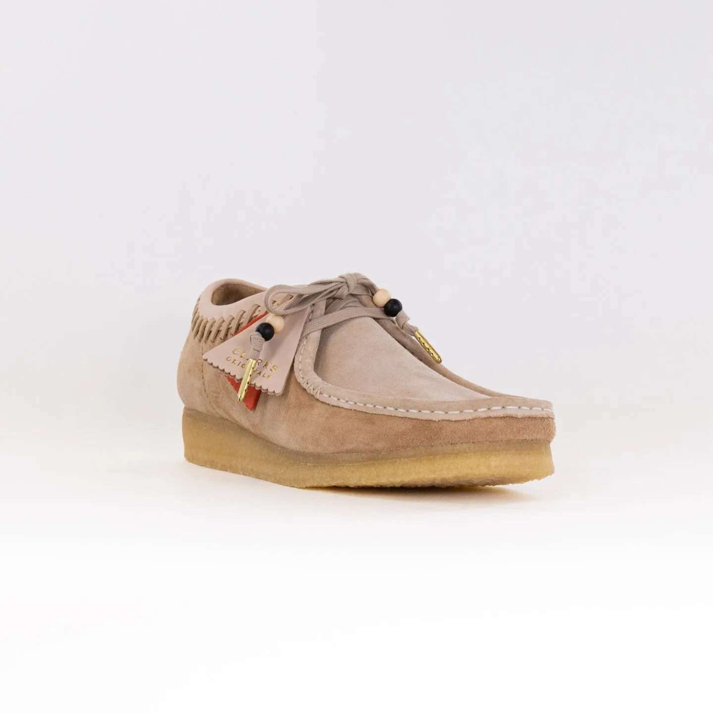 Clarks Originals Wallabee (Men's) - Natural/Tan firm terrain