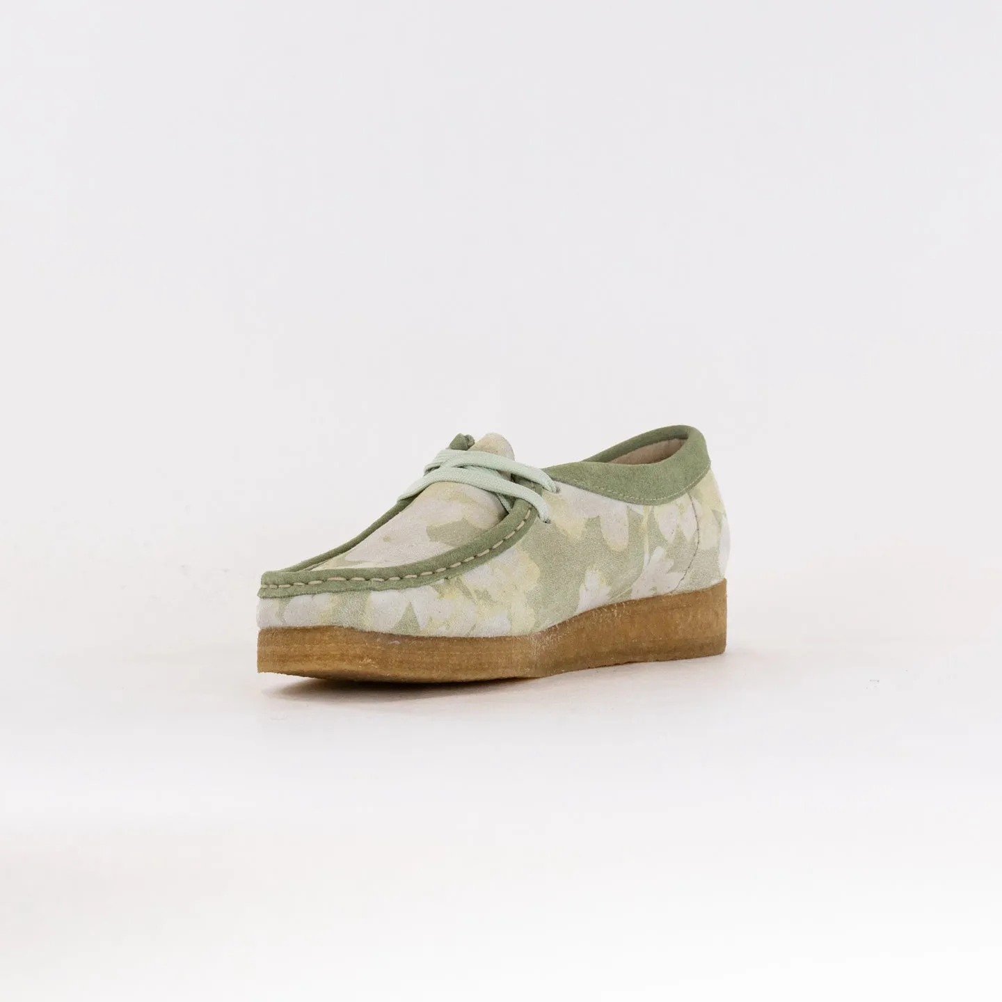 Clarks Originals Wallabee (Women's) - Green/Floral weekend gear