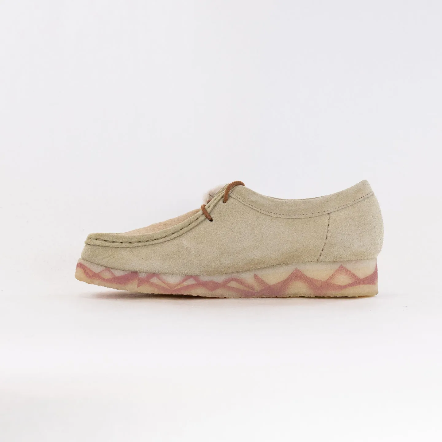 Clarks Originals Wallabee (Women's) - Maple Combi slope stability