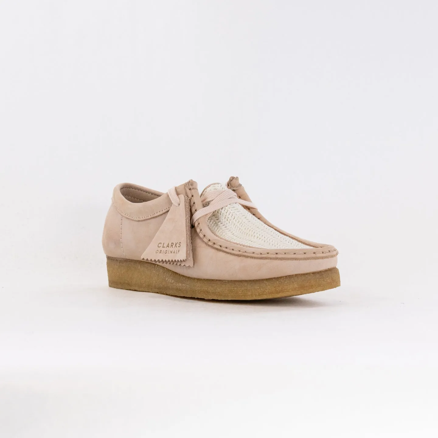 Clarks Originals Wallabee (Women's) - Natural Raffia dry touch