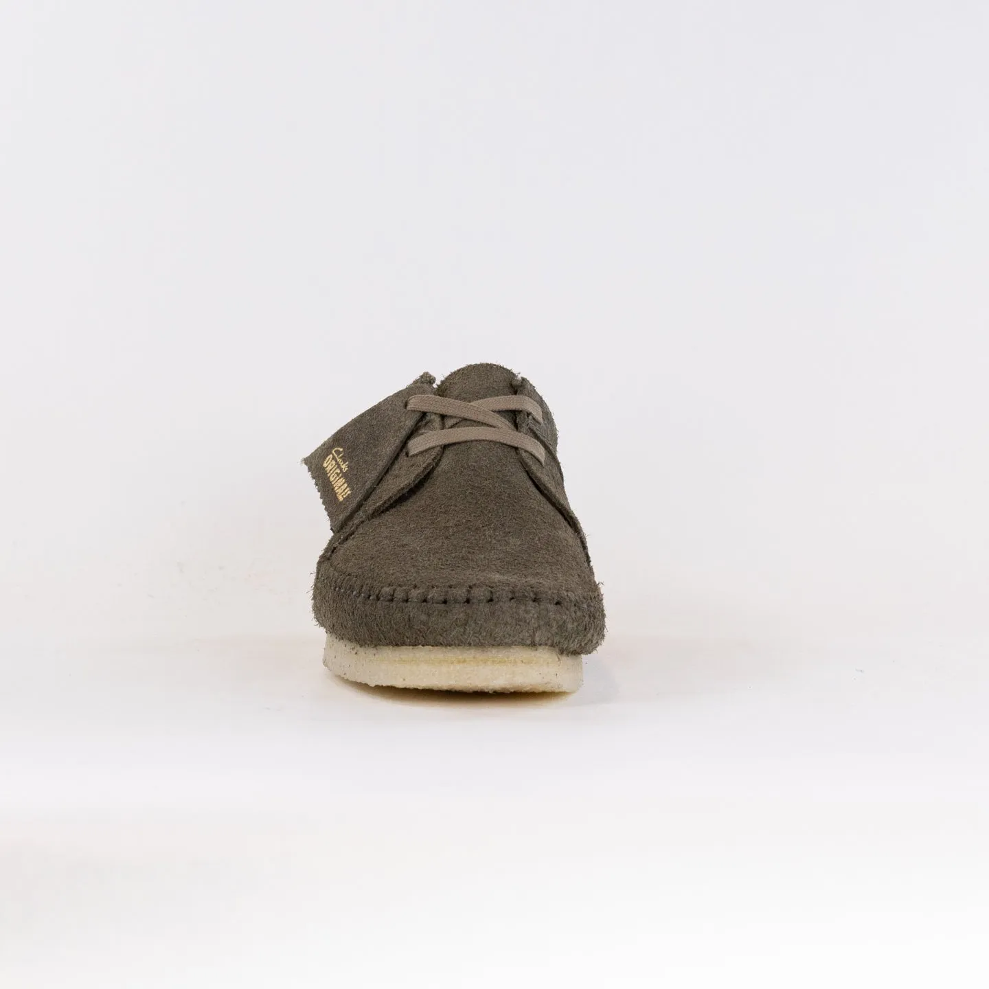 Clarks Originals Weaver (Men's) - Pale Khaki Suede toe lock