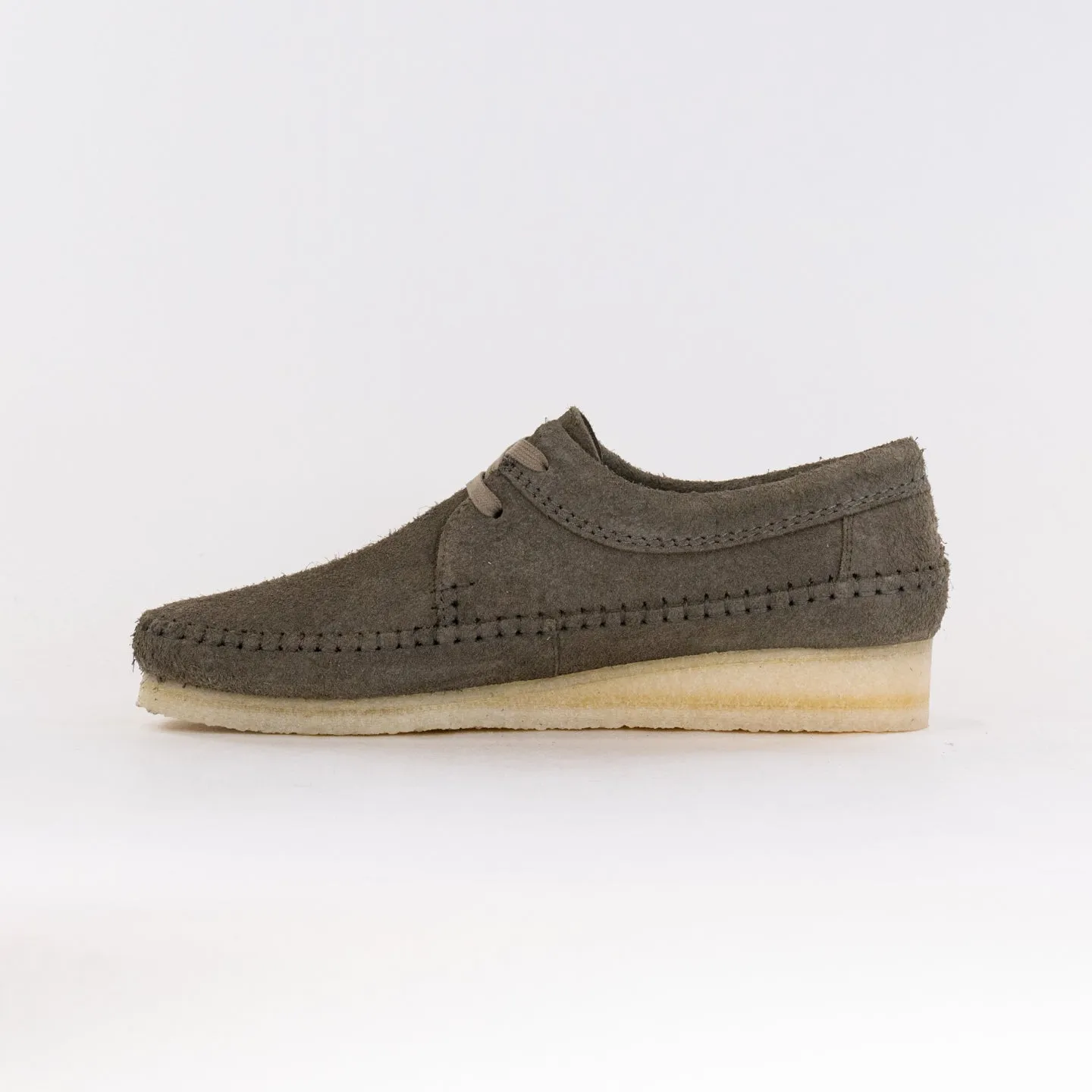 Clarks Originals Weaver (Men's) - Pale Khaki Suede slope stability