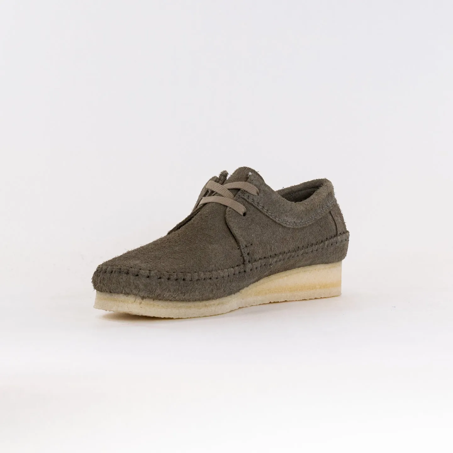 Clarks Originals Weaver (Men's) - Pale Khaki Suede slope stability