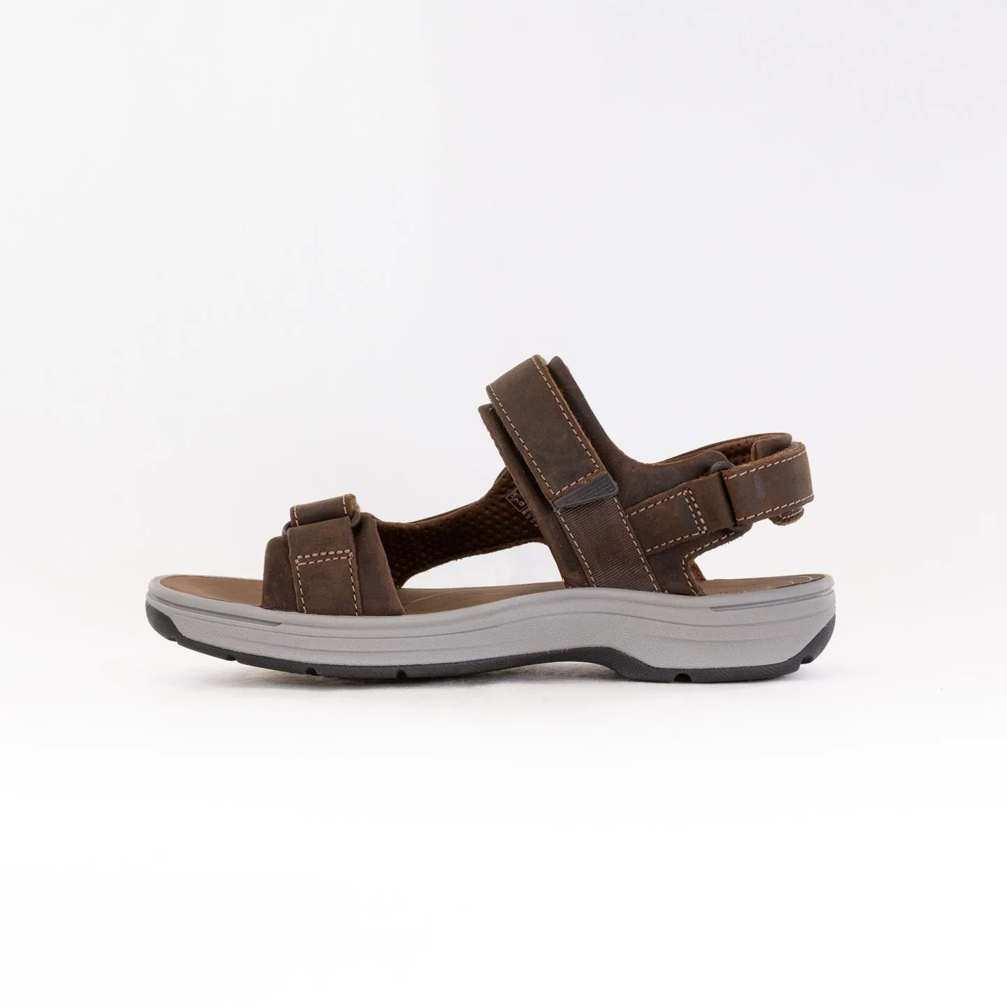 Clarks Saltway Edge (Men's) - Light Tan Leather Soft Move