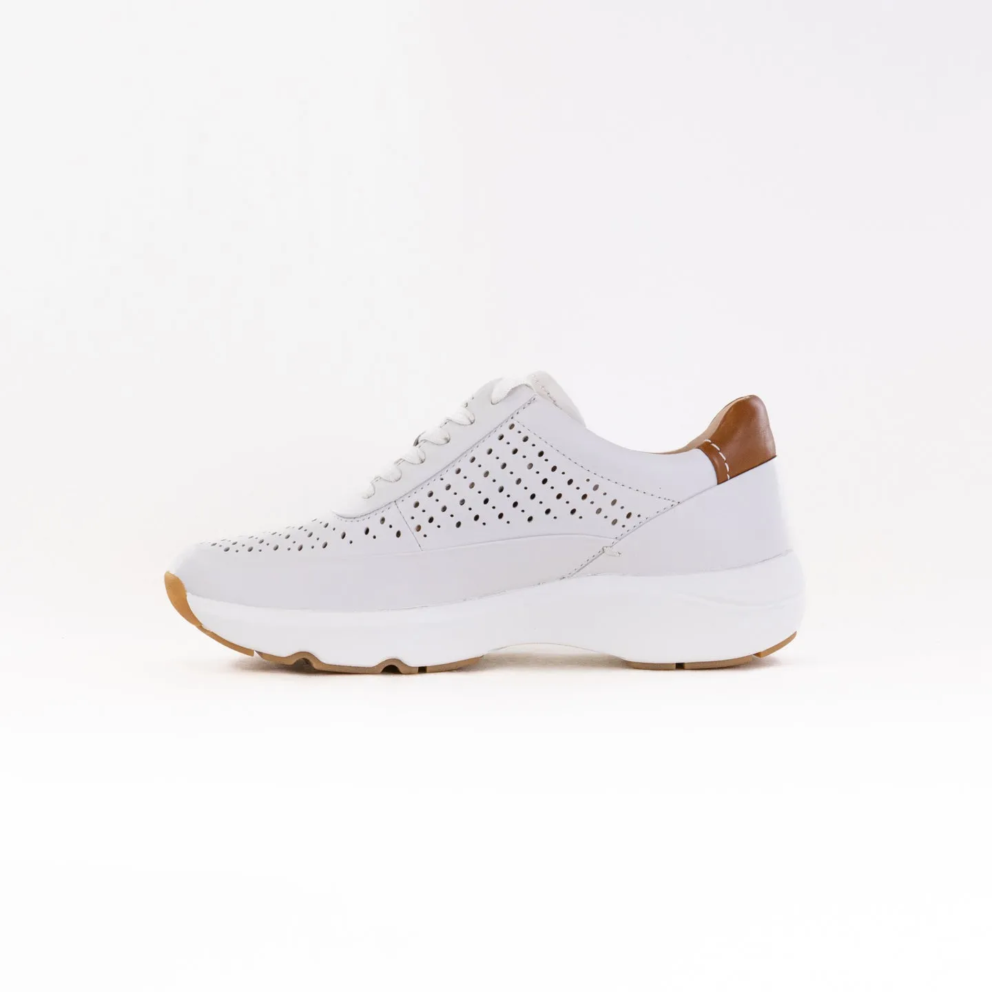 Clarks Tivoli Grace (Women's) - White Leather trail lover