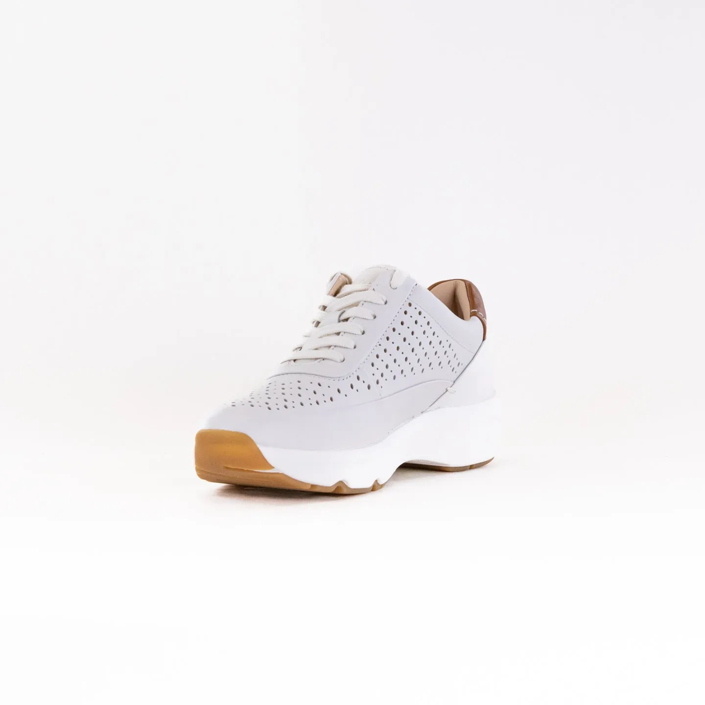 Clarks Tivoli Grace (Women's) - White Leather offroad use