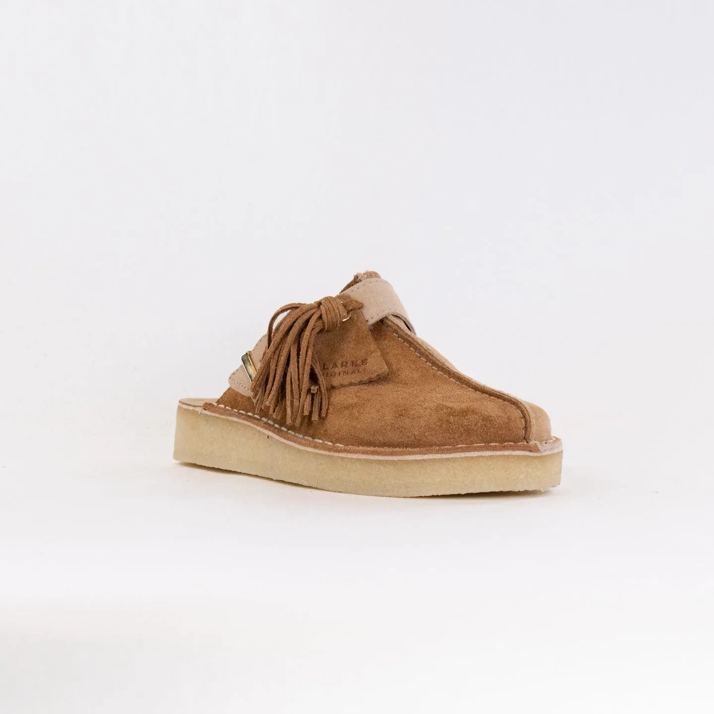 Clarks Trek Mule (Women's) - Light Tan Combi soft ground