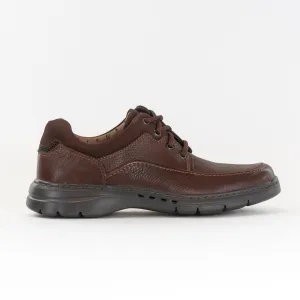 Clarks Un Brawley Lace (Men's) - Mahogany daily walking Clarks Un Brawley Lace (Men's) - Mahogany shock proof